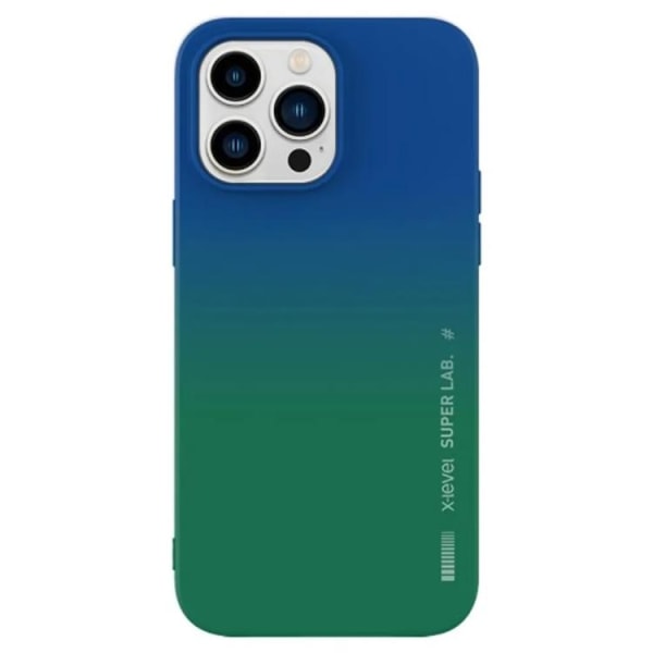 X-Level iPhone 15 Pro Mobilskal Silikon - Grön