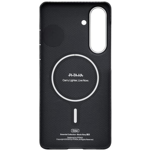 PITAKA Mobilskal För Galaxy S26 MagSafe Edge - Svart Svart