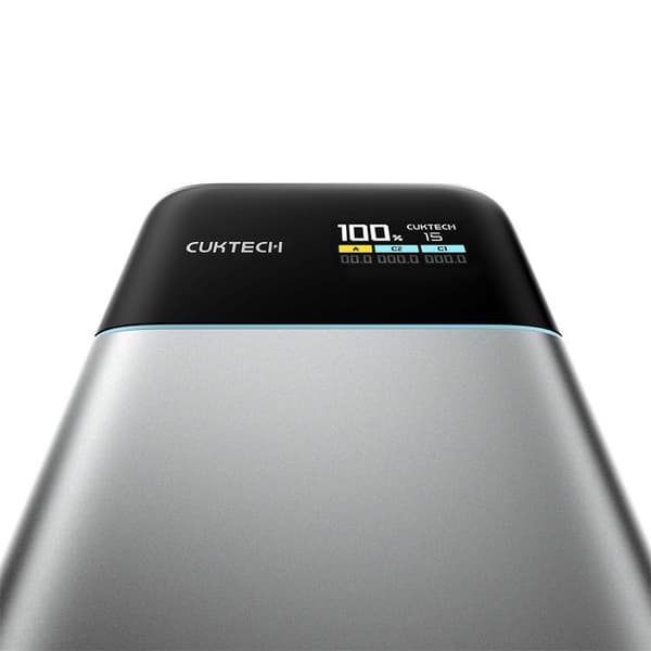 Cuktech Powerbank 15000 mAh 100W PB150S - Grå
