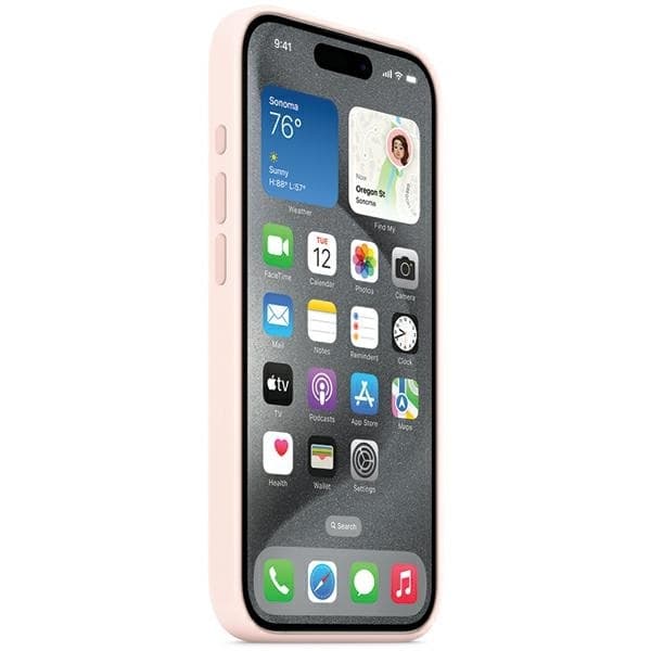 Apple Mobilskal till iPhone 14 Plus/15 Plus MagSafe Silikon - Ljusrosa