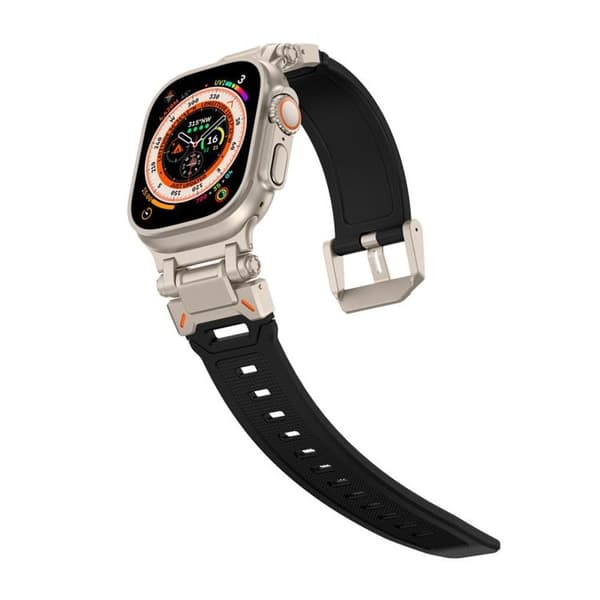 Tech-Protect Apple Watch (49/45/44/42mm) Armbånd Delta Pro Sort Svart