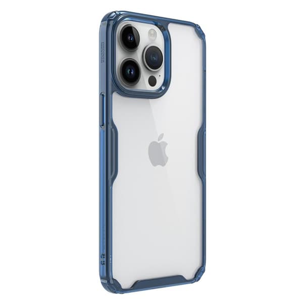 NILLKIN Nature Pro Series Mobilskal till iPhone 15 Pro Max Blå