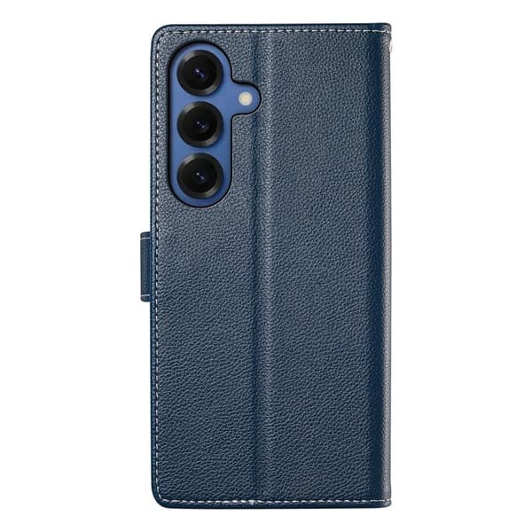 Plånboksfodral för Samsung Galaxy S26 Magnetiskt Konstläder - Mörkblå