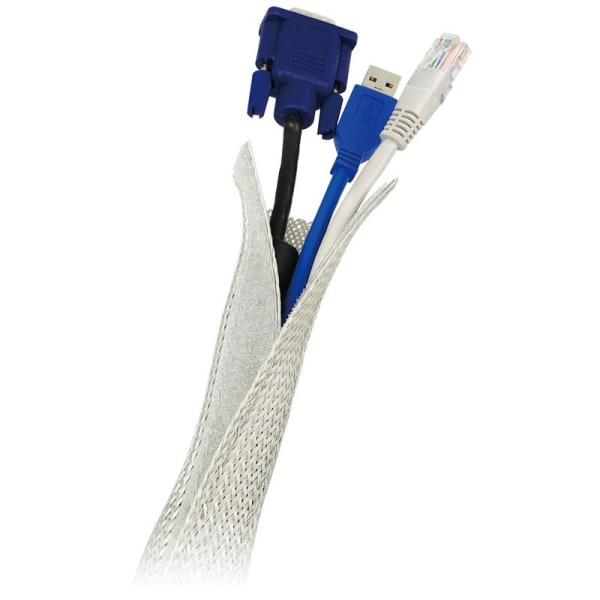 LogiLink Cable Hide FlexWrap 1 8m harmaa Grey