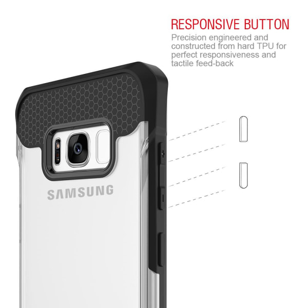 Itskins Spina Cover til Samsung Galaxy S8 Plus - Gennemsigtig