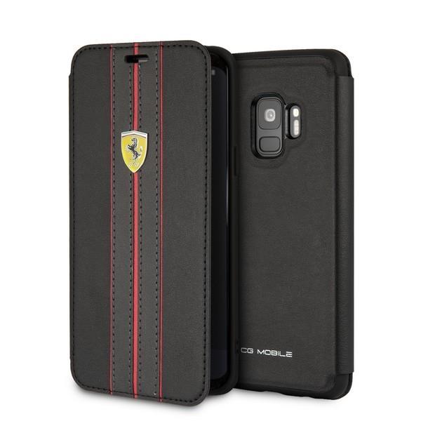 Ferrari Etui Galaxy S9 Plus - Sort Black