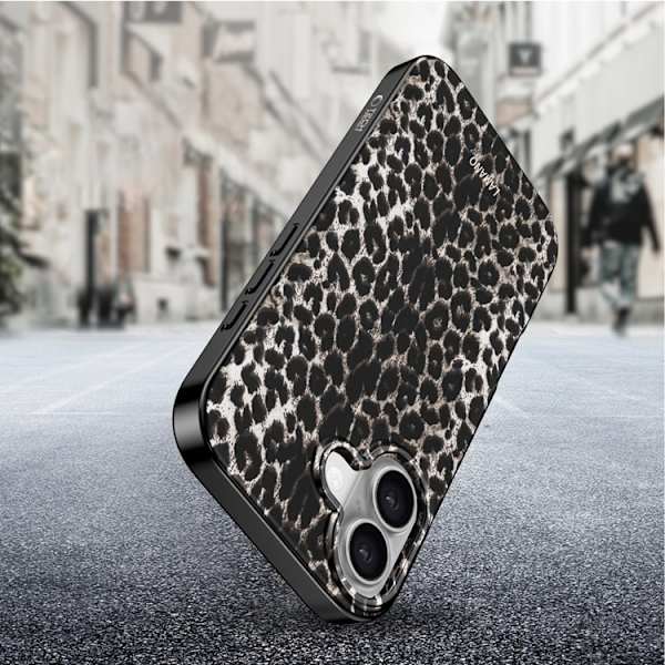 Tech-Protect Mobilskal till iPhone 17 MagSafe Lamano - Leopard Brun