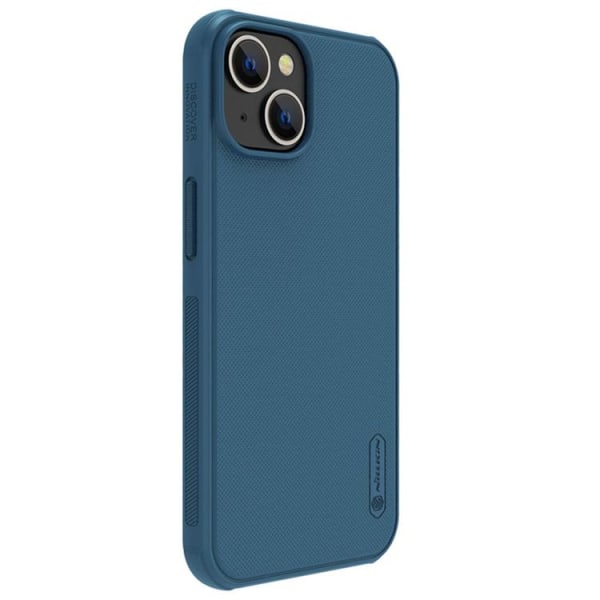 Nillkin iPhone 14 etui Super Frosted Shield Pro - Blå