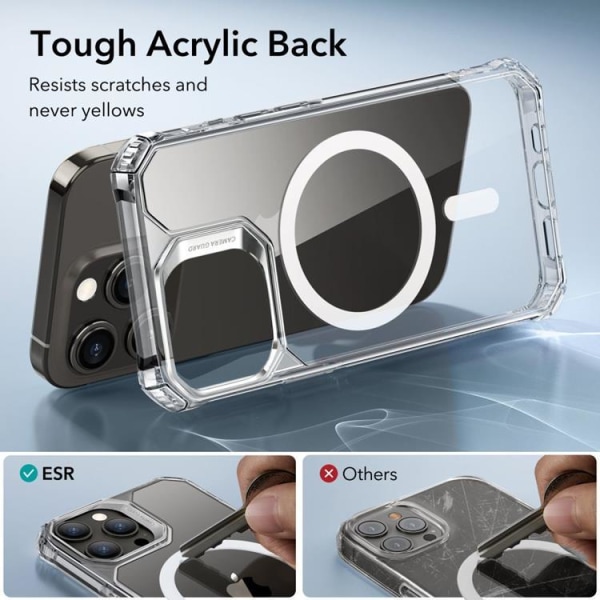 ESR iPhone 15 Pro Mobile Case Magsafe Air Armor Halolock - Kirkas
