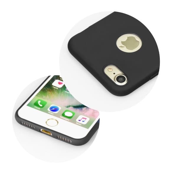 Xiaomi Redmi 9C/9C NFC Skal Forcell Soft - Sort Svart