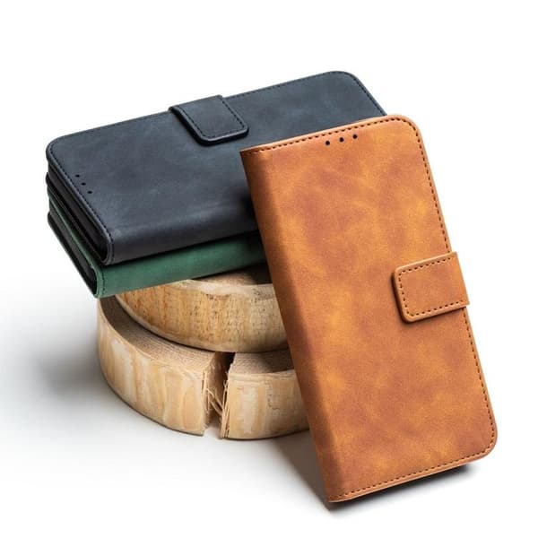 Galaxy S25 Plus Plånboksfodral Tender - Brun Brun