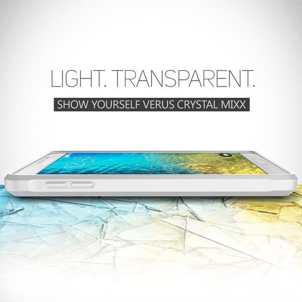 Verus Crystal Mixx Taske til Samsung Galaxy Note 4 - Hvid White