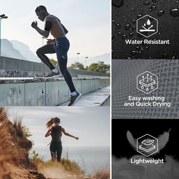 Spigen Armbånd Dynamic Shield A702 - Sort Svart