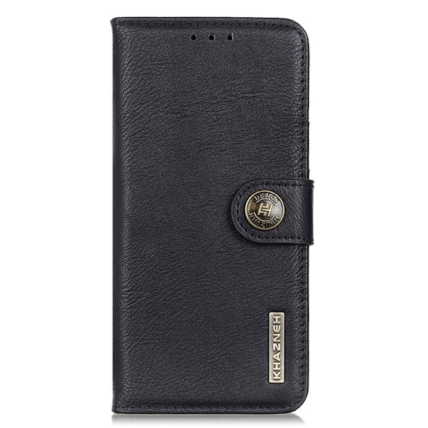 KHAZNEH Xiaomi Mi 11 Ultra Plånboksfodral Cowhide - Svart Svart