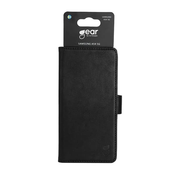 GEAR Galaxy A54 5G Lompakkokotelo - Musta Black