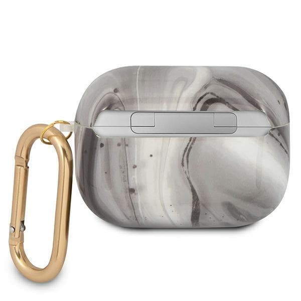 Guess Marble Collection Taske til AirPods Pro - Sort Black
