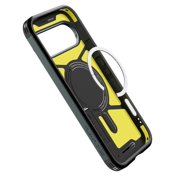 Spigen Mobilskal till Google Pixel 10/10 Pro Magsafe Tough Armor - Abyss Grön Grön