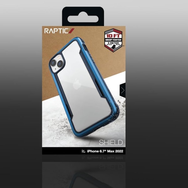 Raptic iPhone 14 Plus -kotelo Megsafe Shield Armored - sininen