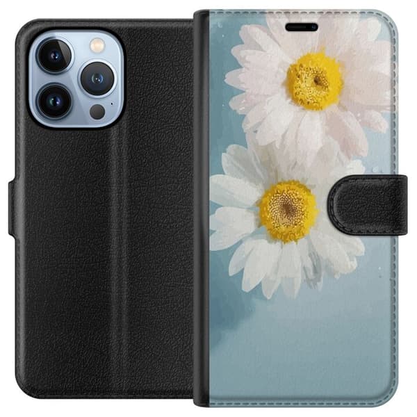 Pungcover til Apple iPhone 13 Pro med Sommerblomster