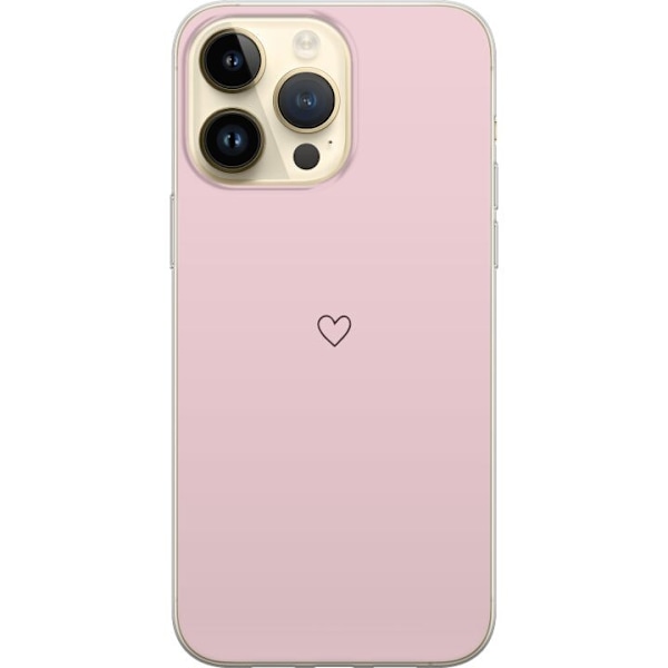 Mobilcover til Apple iPhone 15 Pro Max med Lille Hjerte