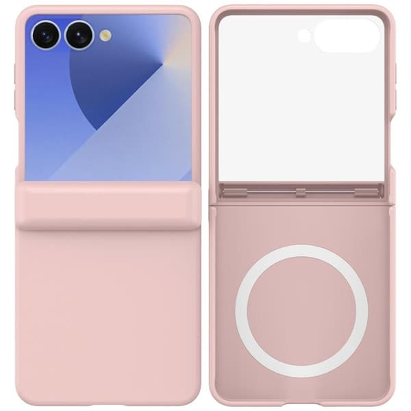 Beline Mobilskal För Galaxy Z Flip 8 MagSafe Hinge Soft - Rosa