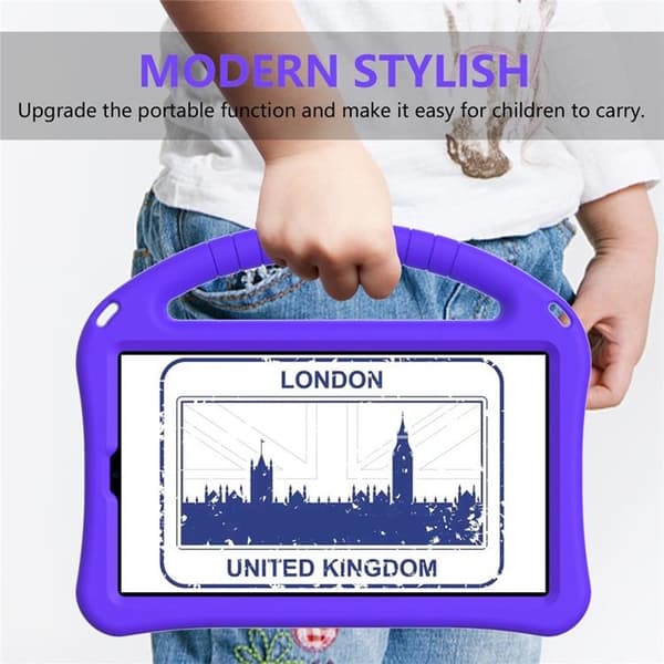 Mobilskal till Galaxy Tab A9 Kickstand Shockproof - Lila Lila