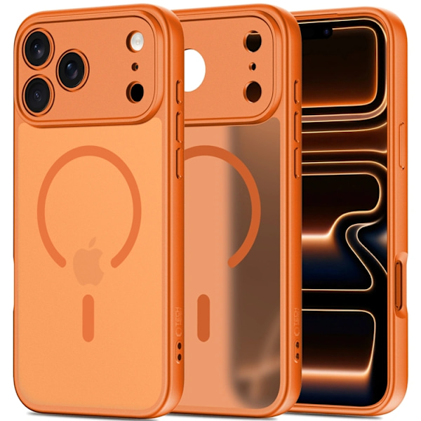 Tech-Protect Mobilskal till iPhone 17 Pro Magsafe Basic - Cosmic Orange Orange