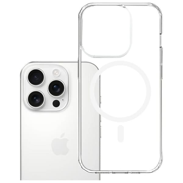 3MK Mobilskal till iPhone 15 Pro MagSafe Armor - Clear