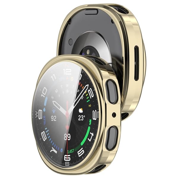 Galaxy Watch 8 (44mm) Skal TPU - Electroplating Ljusguld