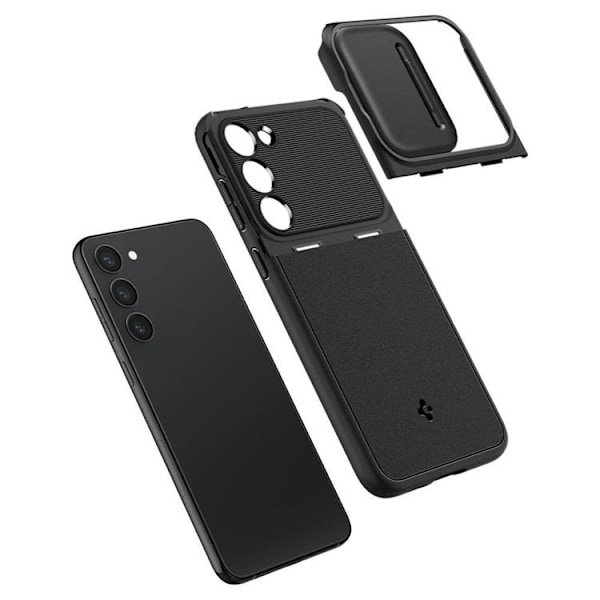 Spigen Galaxy S23 Skal Optik Armor - Svart
