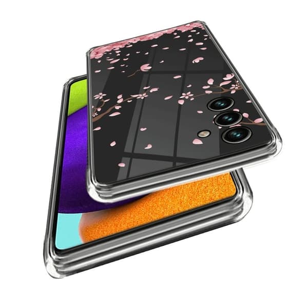 Samsung Galaxy A55 5G Skal Mönstertryck Stöttålig TPU - Sakura