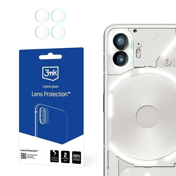 3MK Nothing Phone 2 Kameralinskydd Transparent