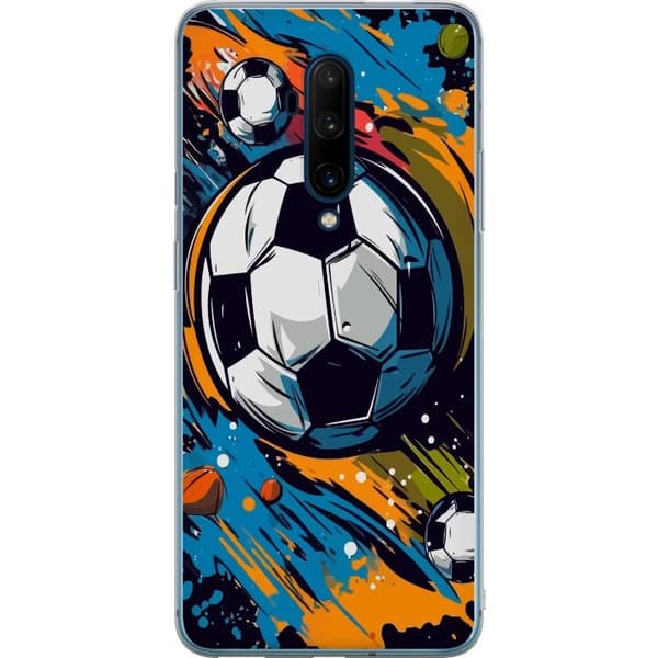 Mobilskal till OnePlus 7T Pro med Fotbollar