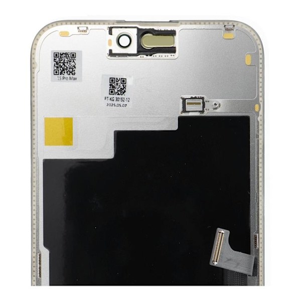 iPhone 15 PRO MAX Skärm med LCD-display FixCell SOFT OLED Svart