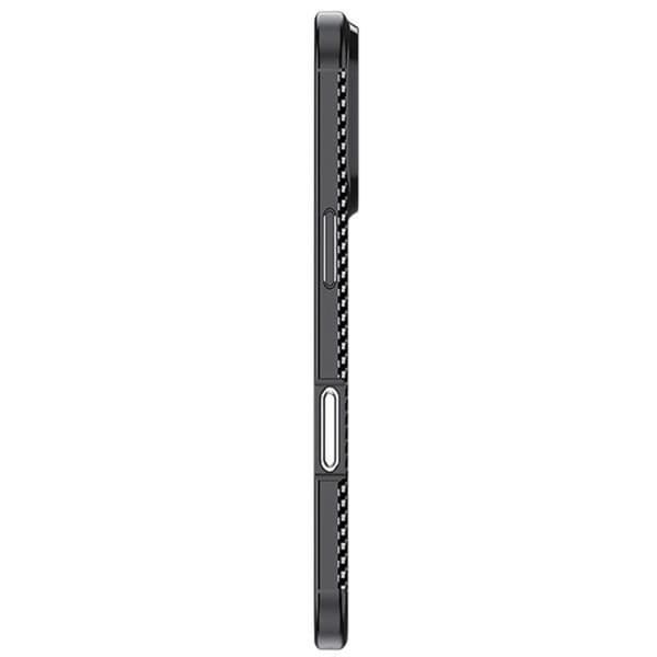 Beline Telefontaske til iPhone 16 Pro Max Carbon Armor - Sort Black