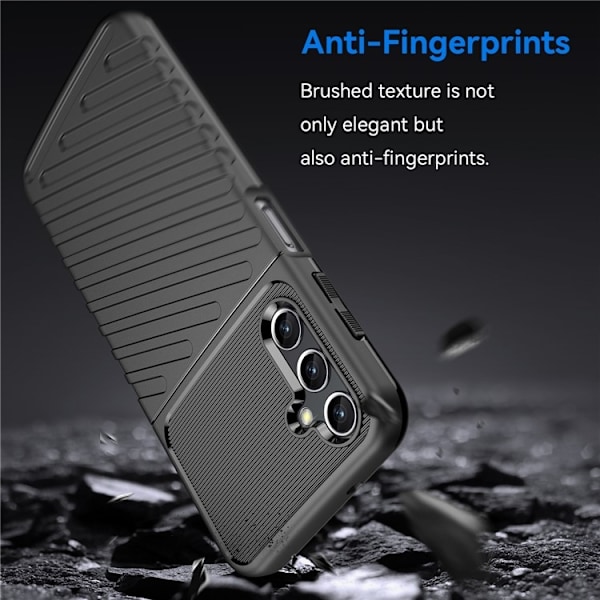 Galaxy A14 5G/4G Mobilskal Thunder Twill - Svart Svart