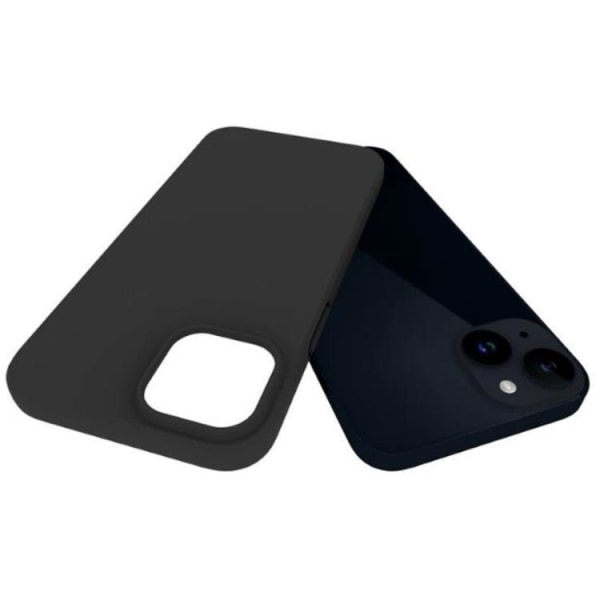 iPhone 15 Plus -mobiilisuojus Iskunkestävä ohut TPU - musta