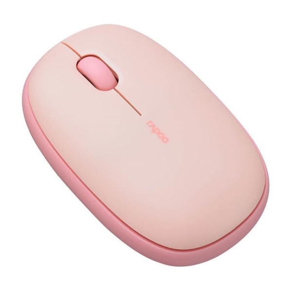 Rapoo Wireless Mouse M660 Silent Multi-Mode - vaaleanpunainen