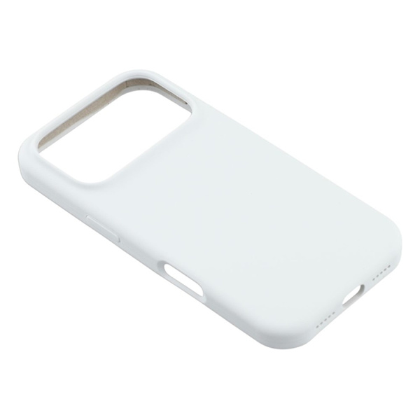 Mobilskal till iPhone 17 Pro Solid Silikon Shockproof - Vit Vit