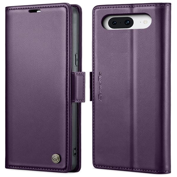 CASEME Plånboksfodral Konstläder till Google Pixel 8 - Lila