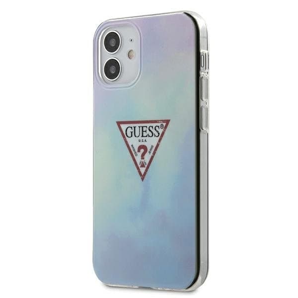 Guess Skal iPhone 12 mini Tie & Die Collection - Blå Blue