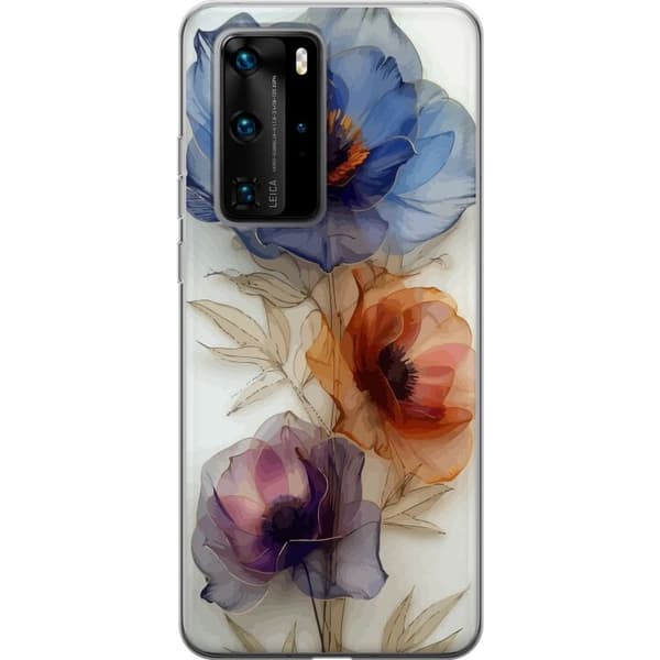 Mobilskal till Huawei P40 Pro med Silkesblommor