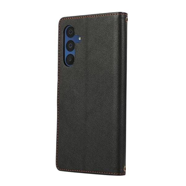 Samsung Galaxy A55 5G Plånboksfodral Multi Kortplatser Konstläder Svart