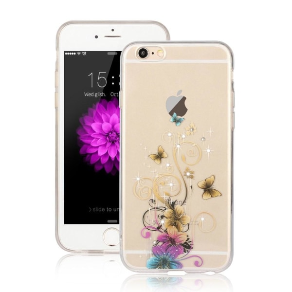 Skal till Apple iPhone 6 / 6S - Bruna Fjärilar