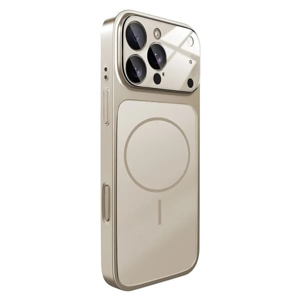 Mobilskal till iPhone 16 Pro Max med iPhone 17 Pro Max Utseende - Titangrå Grå