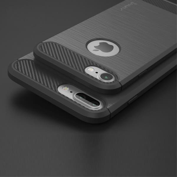 TPU iPaky cover til iPhone 7 Plus - Grå Grey