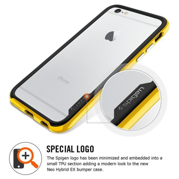SPIGEN Neo Hybrid EX Bumper Skal till Apple iPhone 6(S) Plus (Go