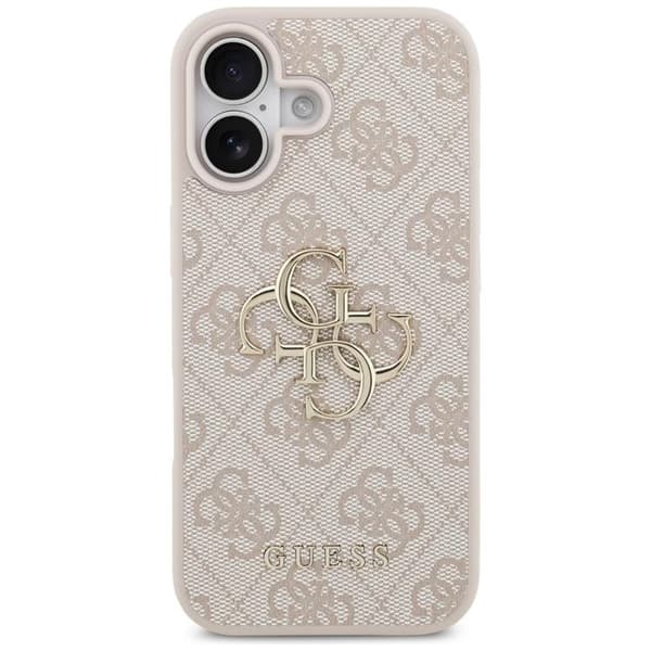 Guess Telefontaske til iPhone 17 4G Stort Logo - Lyserød Rosa