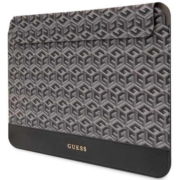 Guess Datafodral 14\" Sleeve GCube Stripes - Sort Black