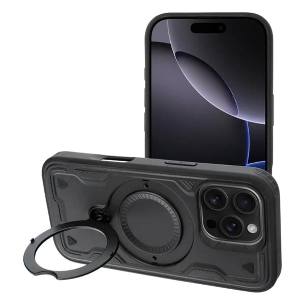 Telefontaske til iPhone 11/XR Frost Armor - Sort Black